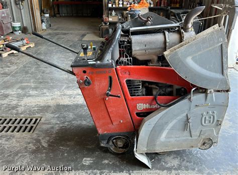 Husqvarna Fs D Concrete Saw In Saint Joseph Mo Item Jx Sold