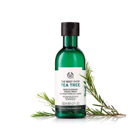 Gel De Limpeza Facial The Body Shop Tea Tree Ml Submarino