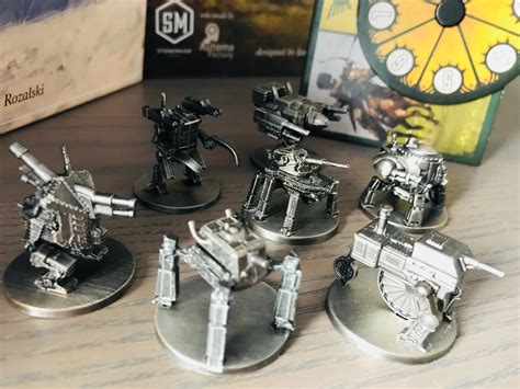 Stonemaier Games Announce Scythe Metal Mech Expansion Ontabletop