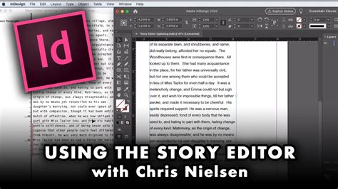 Using The Story Editor Feature In InDesign YouTube