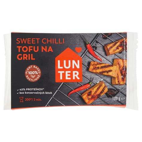 Tofu na grill Sweet chilli LUNTER 180g Rozumieme potravinám LUNYS sk