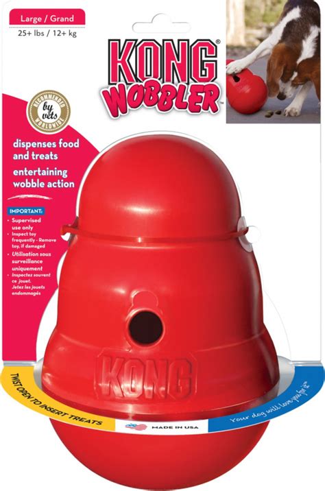 Kong Wobbler Juguete Dispensador De Comida