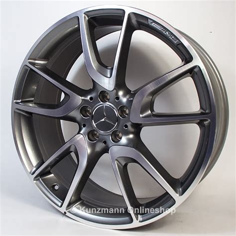 E Amg Inch Alloy Wheel Set Mercedes Benz E Class W Twin Spoke