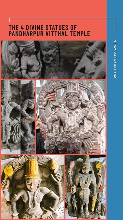 Pandharpur Vitthal Temple Idol 4 Divine Statues Unearthed