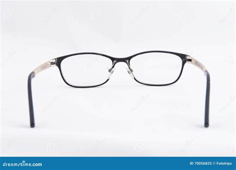 Glasses On White Background Stock Image Image Of Accessory Frame 70056825