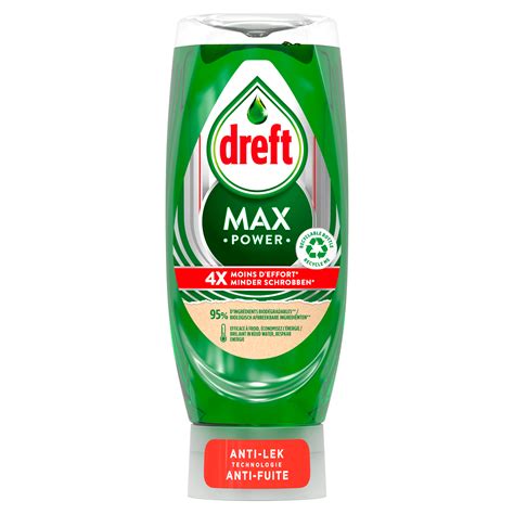 Dreft Handafwas Max Power Per Fles 450 Ml