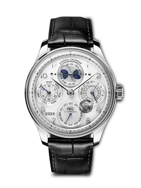 IWC Portugieser Eternal Calendar Features Moonphase Accurate for 45