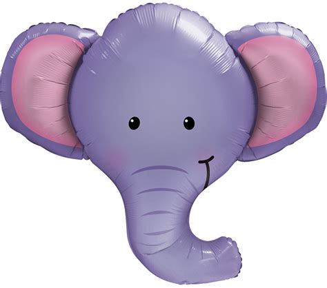 Ellie The Elephant 36 Supershape Helium Filled Balloon