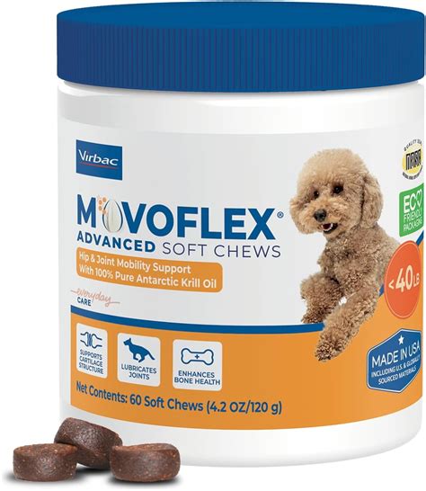 Movoflex Advanced Joint Support For Small Dogs 60 Soft Chews