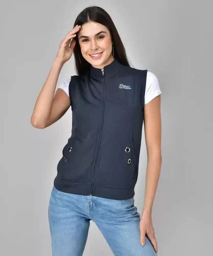 Darzi Sleeveless Solid Women Jacket At Rs 599 Vest Jackets Gilet