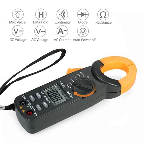 Digital Clamp Meter Ac Dc Voltage Ac Current Meter Voltmeter Ammeter