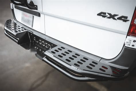 Rugged Designs Rear Aluminum Sprinter Bumper - Van Land