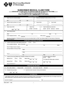 MS BCBS 1090 PC 2002 2023 Fill And Sign Printable Template Online