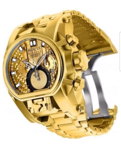 Reloj Invicta Hombre Bolt Zeus Magnum Mm Chapado Oro Kt S