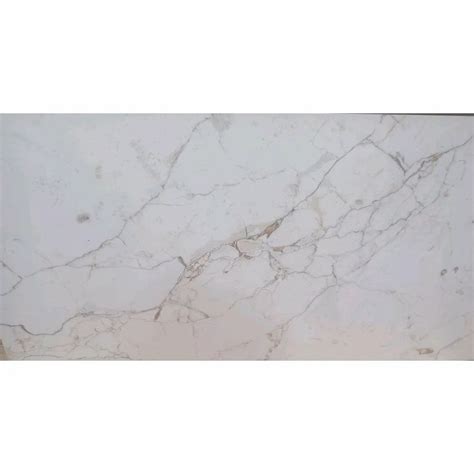 White Ceramic Glossy Floor Tiles Living Room Tile Size Ft Mm 2x4 Ft