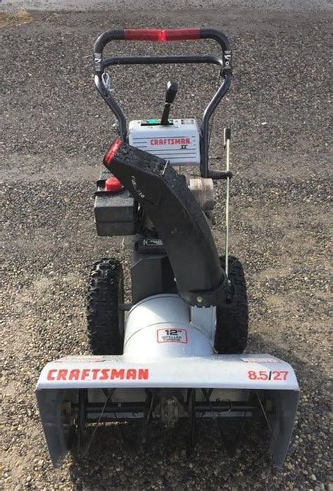 CRAFTSMAN 8 5 HP 27 INCH SNOWBLOWER Classifieds For Jobs Rentals