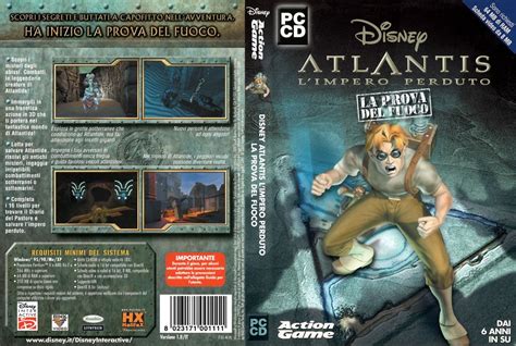 Disney S Atlantis The Lost Empire Trial By Fire 2001 Windows Box Cover Art Mobygames