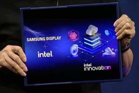 Samsung Intel Showcase World S First Slidable Pc