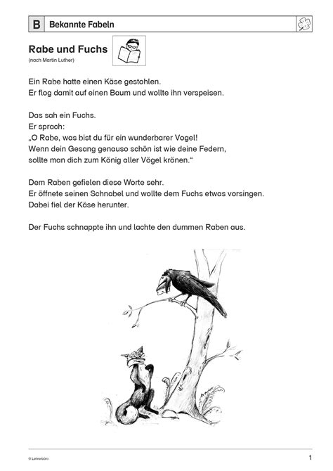Lehren Aus Fabeln 2