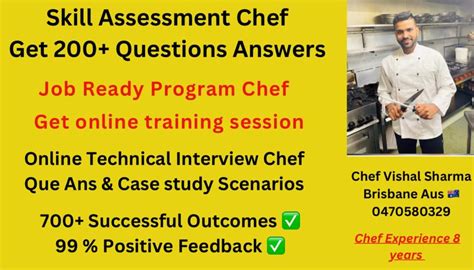 200 Plus Question Answers For Skill Assessment Chef