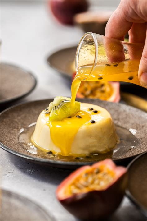 Passionfruit Panna Cotta Sugar Salt Magic