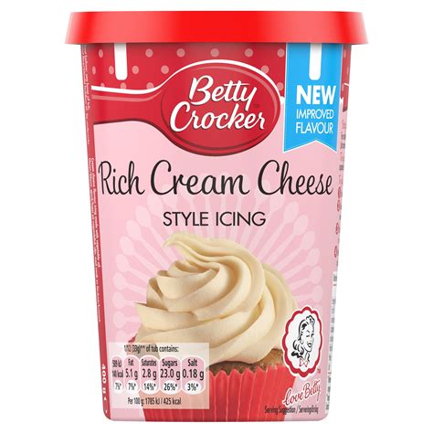 Betty Crocker Rich Cream Cheese Style Icing 400g Jims