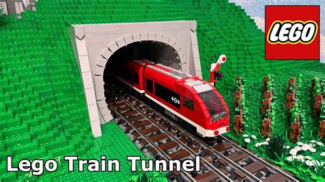 Building A Lego Tunnel For My Lego City Youtube