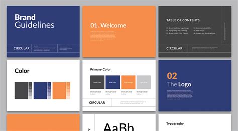 A Customizable Brand Guidelines Indesign Template By Pixwork