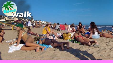 BIKINI Beach Punta Del Este URUGUAY 4k Video UY Travel Vlog YouTube