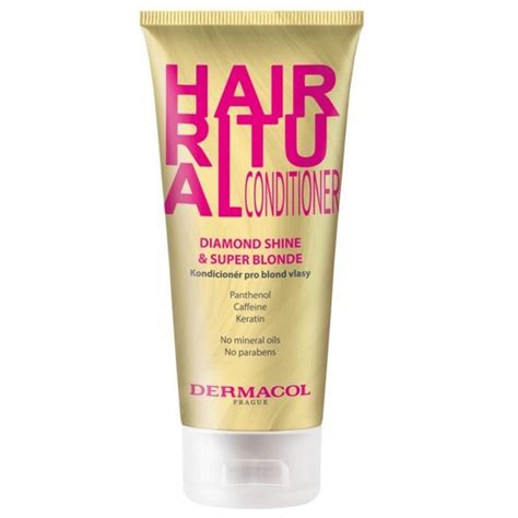 Dermacol Hair Ritual Conditioner Odżywka Do Włosów Blond Diamond Shine Super Blonde 200ml