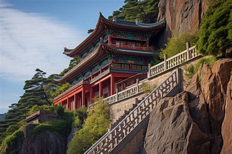 hill   steep background building gurye gun domestic travel