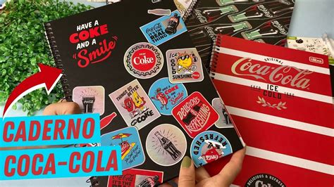 Resenha Caderno Coca Cola Da Tilibra Vem Conferir Tilibra