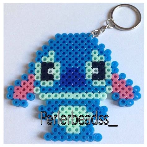 Stitch Perler Beads By Perlerbeadss Disney Hama Pinterest