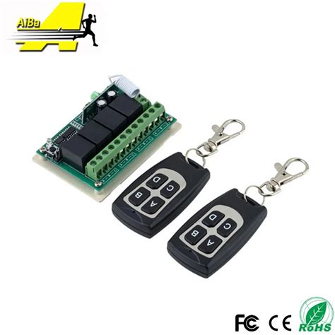 Ch Channel V Dc Wireless Relay Remote Control Switch M Mhz