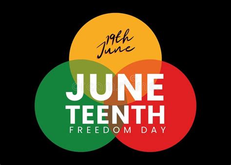 Juneteenth Freedom Day African American Independence Day Celebration