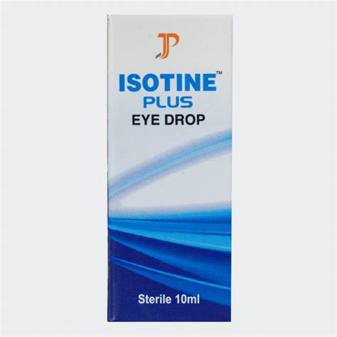 Isotine Plus Eye Drops 10ml Jagat Pharma AyurCentral Online