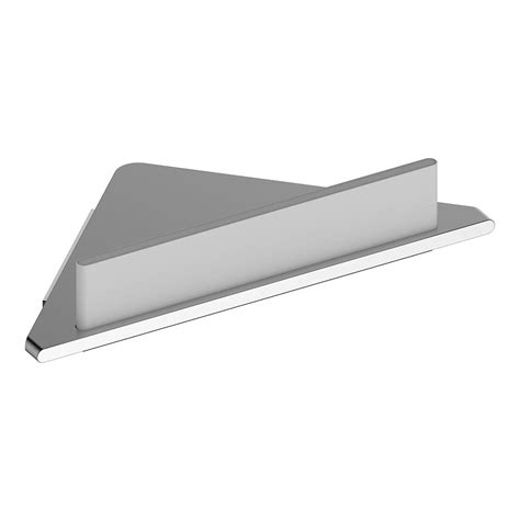 Keuco Edition 400 Corner Shower Shelf With Integrated Squeegee Chrome