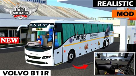 Download Volvo B11r Semi Sleeper Bus Mod For Bussid Bus Simulator