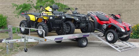 Atv Trailers 2 And 3 Place Johnson Manufacturing Atv Trailers Atv Aluminum Trailer