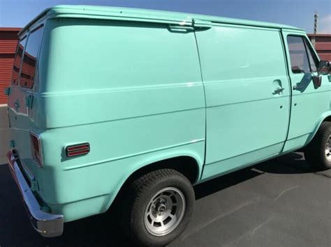 1982 Chevrolet G20 Van For Sale Photos Technical Specifications Description