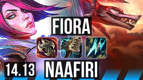 FIORA Vs NAAFIRI MID 1600 Games 12 3 9 Dominating NA Master