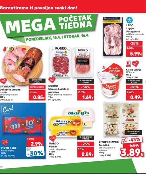 Kaufland akcija za početak tjedna do 16 4