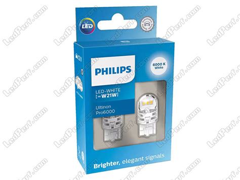 X Ampoules Led Philips W W Ultinon Pro Blanc K T