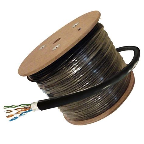 Cable Utp Exterior Bobina X Mts Cobre Infinity Seguridad