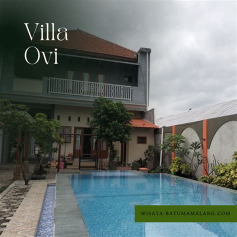 Villa 6 Kamar Dekat Selecta Villa Ovi Paket Wisata Malang Paket