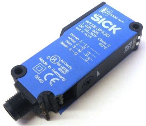 Sick Wt P Photoelectric Proximity Sensor Blue For Sale Online