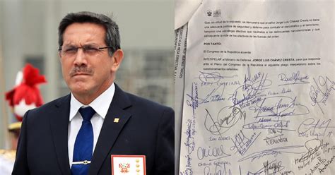 Ministro de Defensa Presentan moción de interpelación contra Jorge