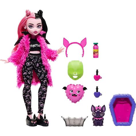 Monster High Creepover Party Drakulaura Baba Kieg Sz T Kkel Mattel