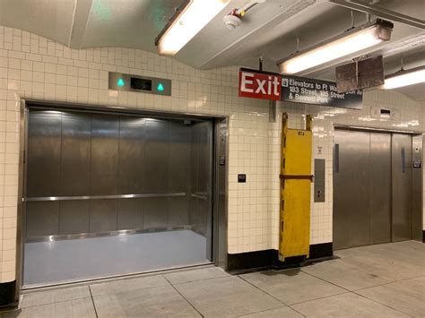 181st Street Station In Wash Hts Gets Three New Elevators Photos