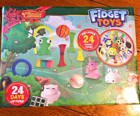 Fidget Toys Advent Calendar Printable Calendars At A Glance